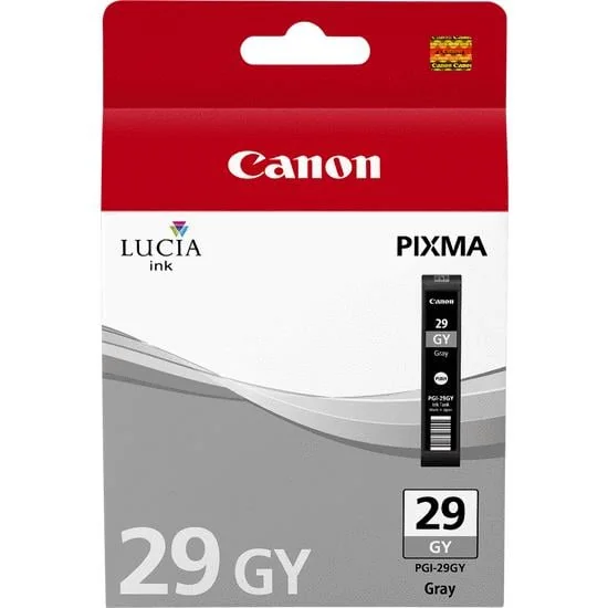 Tinteiro Original Canon PGI-29 GY Cinzento para PIXMA PRO-1 (790 págs.)