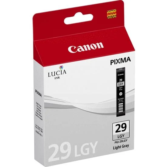 Tinteiro Canon PGI-29 Cinzento Claro Pigmentado Original para PIXMA PRO-1 - Imagem 2