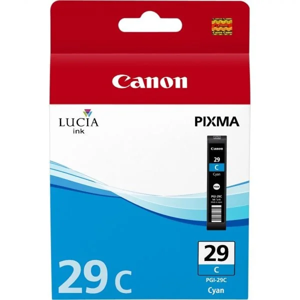 Tinteiro Canon PGI-29 PC Ciano Foto Original para PIXMA Pro-1
