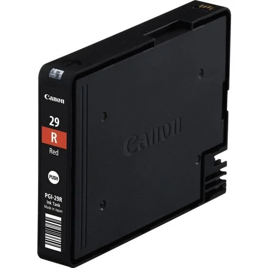 Tinteiro Canon PGI-29 Vermelho Pigmentado Original para PIXMA PRO-1 - Imagem 3