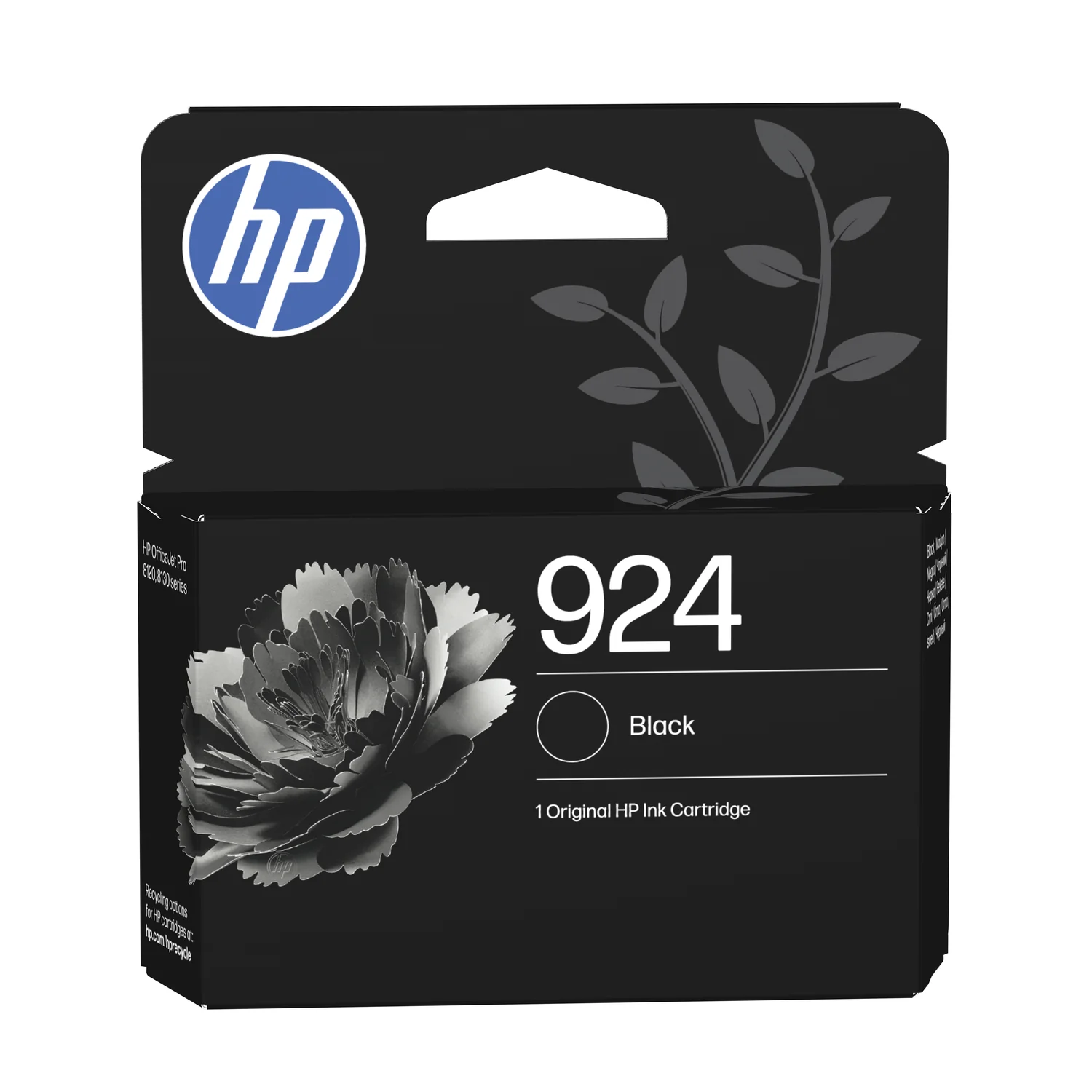 Tinteiro HP 924 Original Preto Rendimento Padrão 500 Páginas
