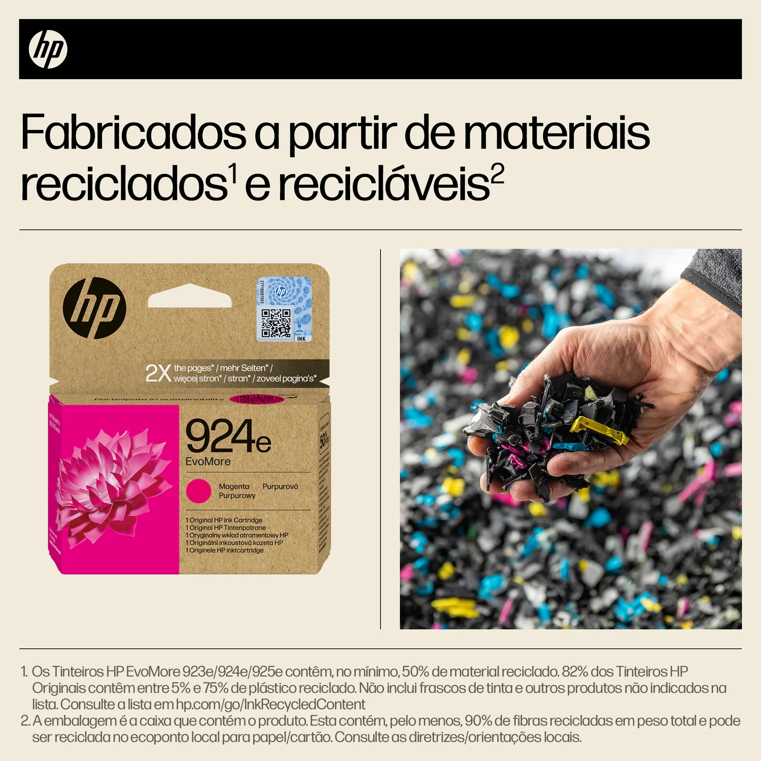 Tinteiro HP 924e EvoMore Magenta Original Rendimento Alto (XL) 800 Páginas - Imagem 2