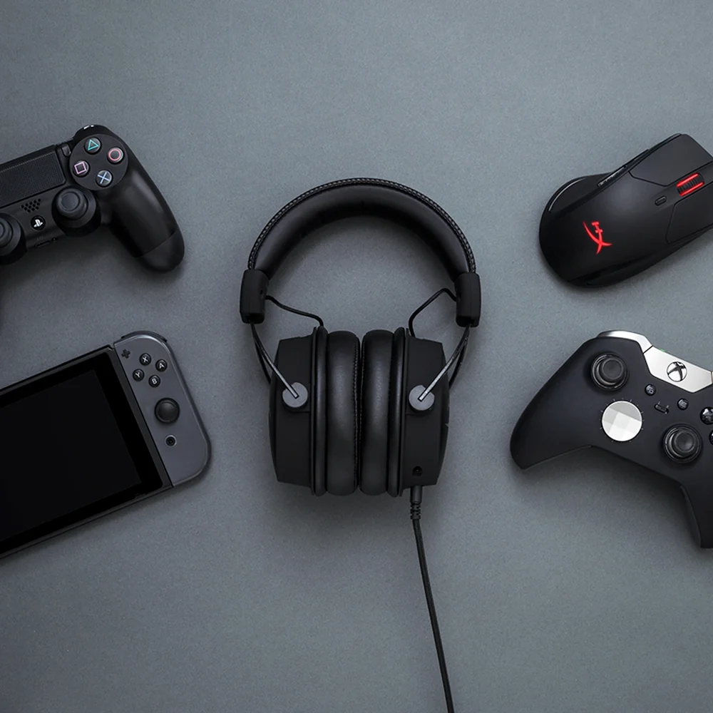 Auscultadores gaming HyperX Cloud Alpha com microfone destacável preto e vermelho - Imagem 5
