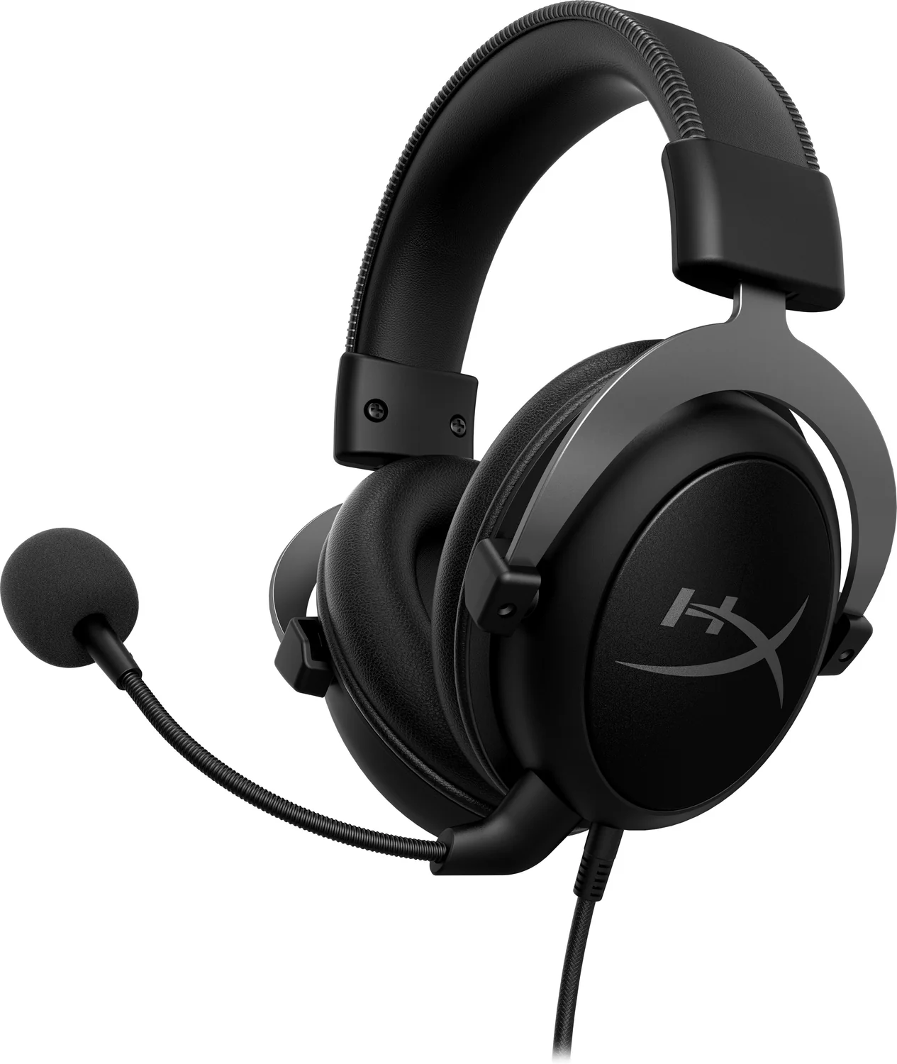 Auscultadores Gaming HyperX Cloud II Som Surround 7.1 Virtual Drivers 53mm Microfone Cancelamento Ruído Preto/Cinzento - Imagem 2