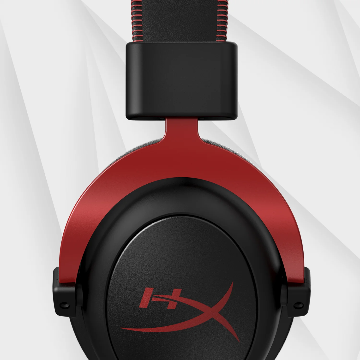 Auscultadores gaming HyperX Cloud II 7.1 surround com fios USB preto/vermelho - Imagem 4
