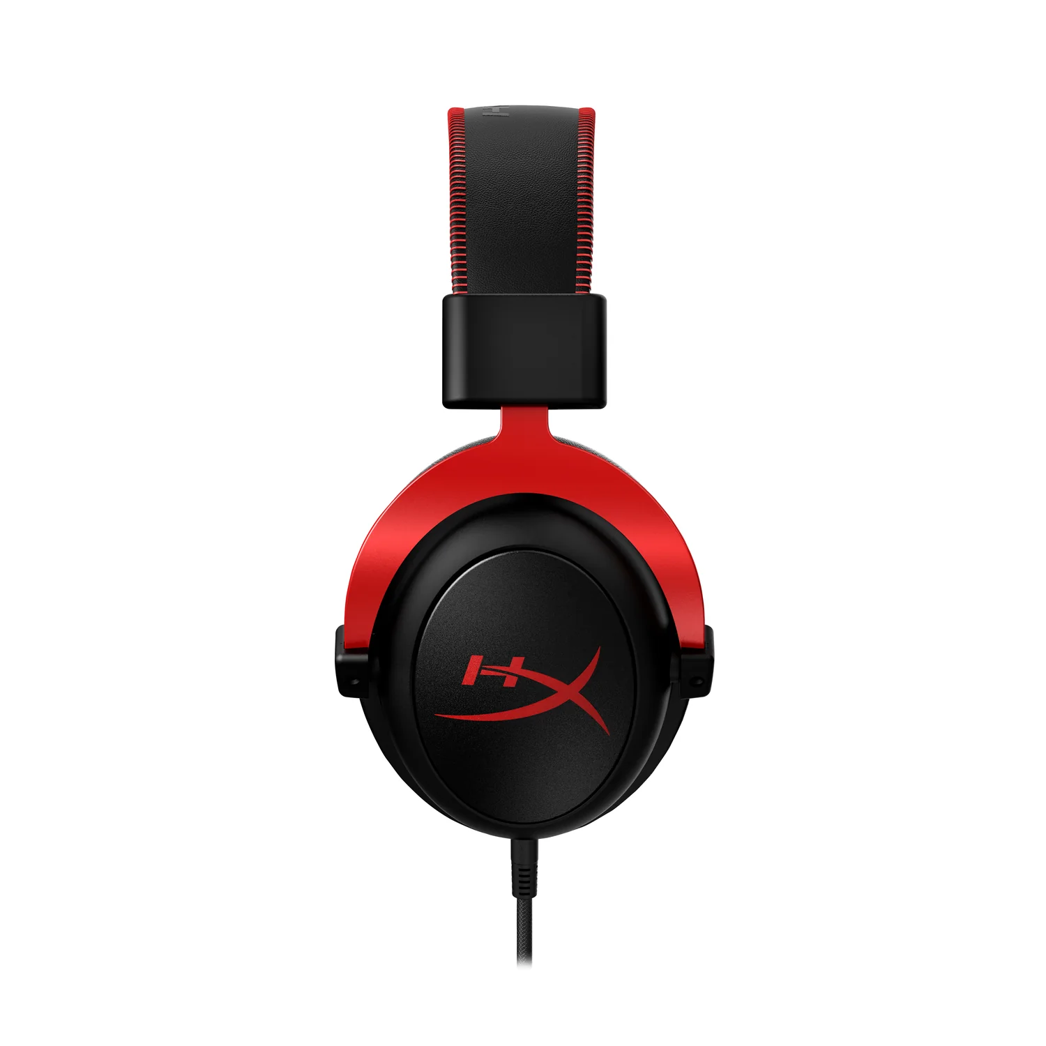 Auscultadores gaming HyperX Cloud II 7.1 surround com fios USB preto/vermelho - Imagem 7