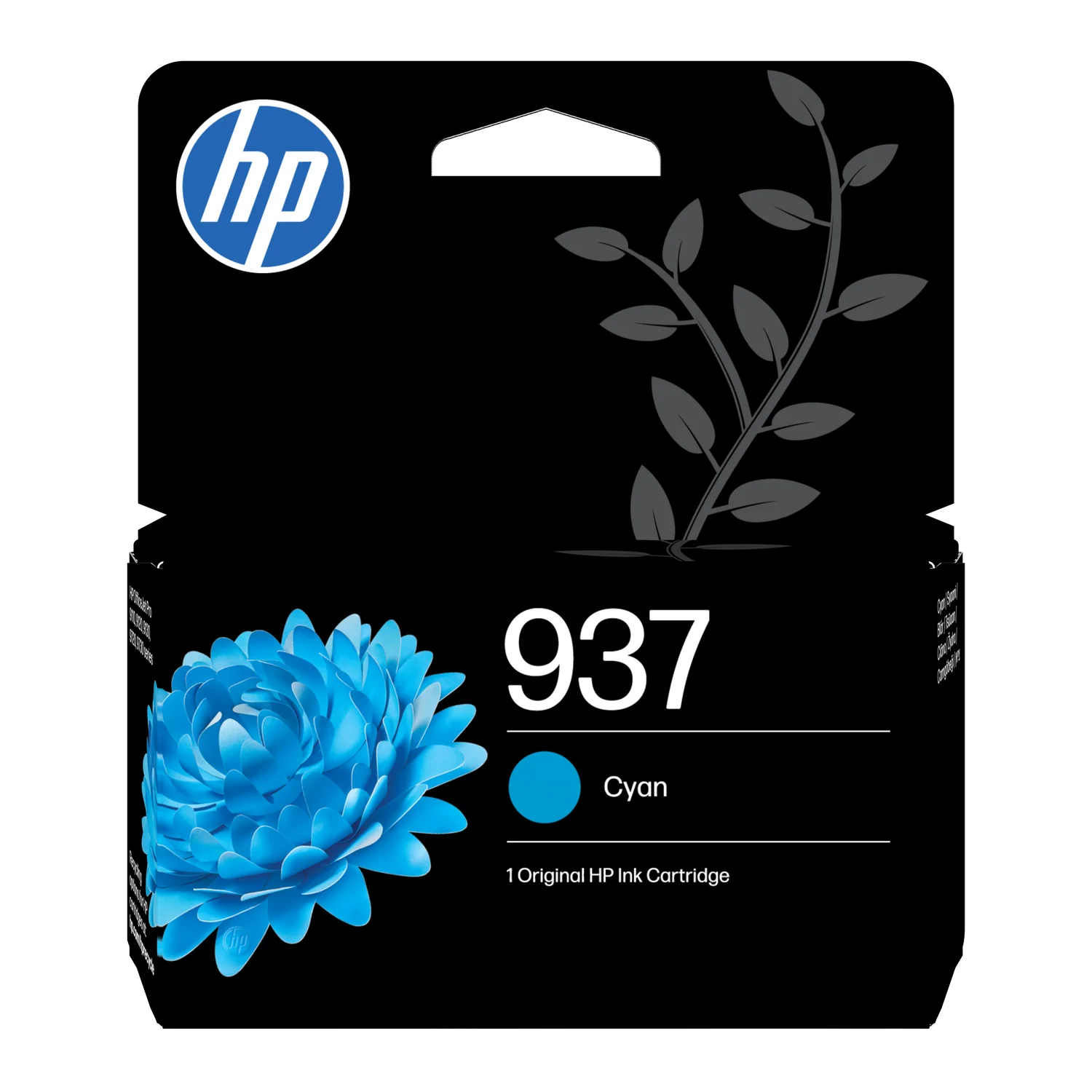 Tinteiro HP 937 Ciano Original Rendimento Padrão 800 Páginas