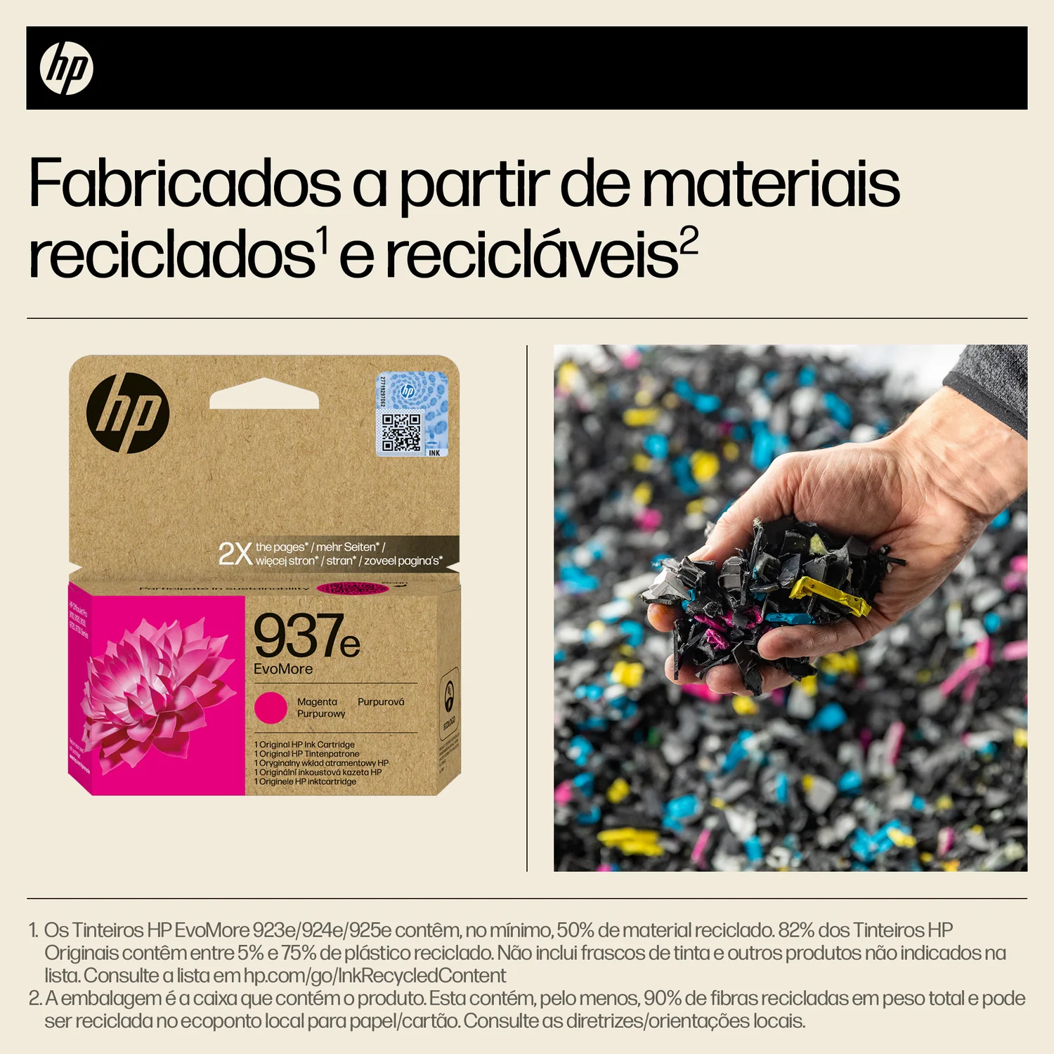 Tinteiro HP 937e EvoMore Magenta Original de Alto Rendimento (XL) 1650 Páginas - Imagem 4