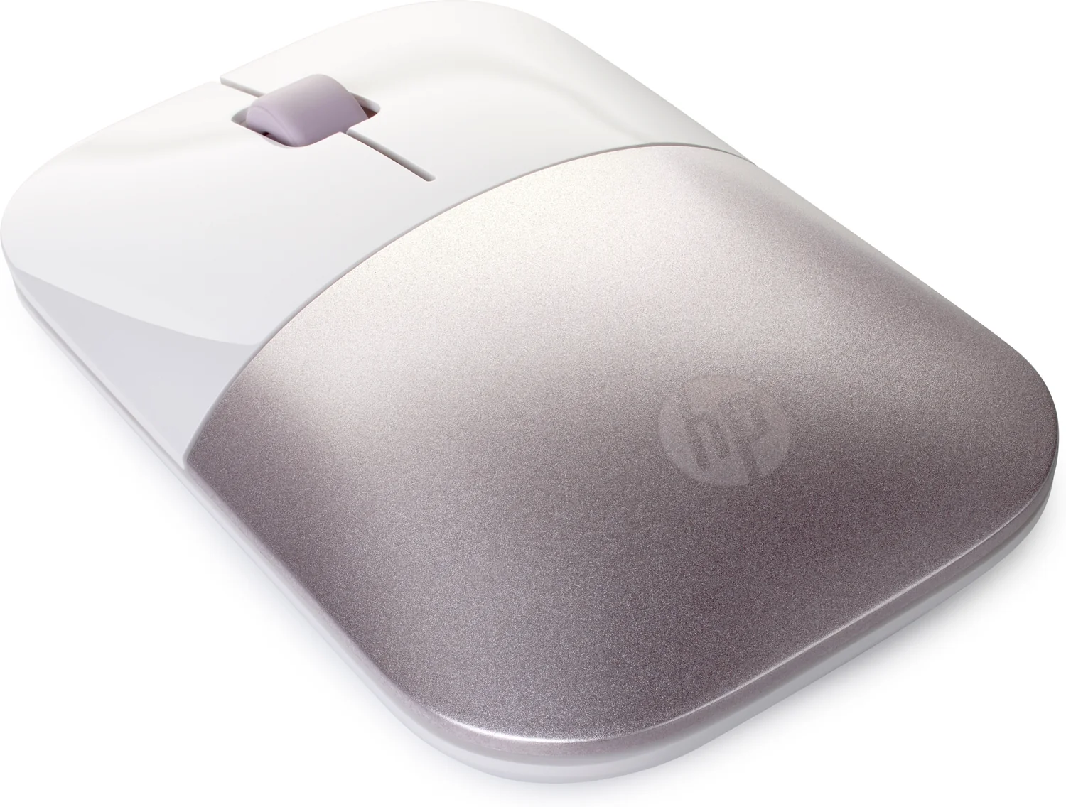 Rato sem fios HP Z3700 1200 DPI USB rosa e branco - Imagem 2