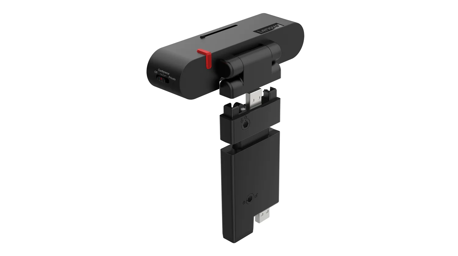 Webcam Lenovo ThinkVision MC60 (S) Full HD 1080p USB com Obturador e Reconhecimento Facial - Imagem 7