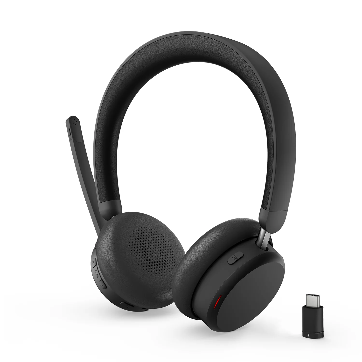 Auriculares Bluetooth Lenovo 6550 ANC USB-C Teams Pretos - Imagem 17