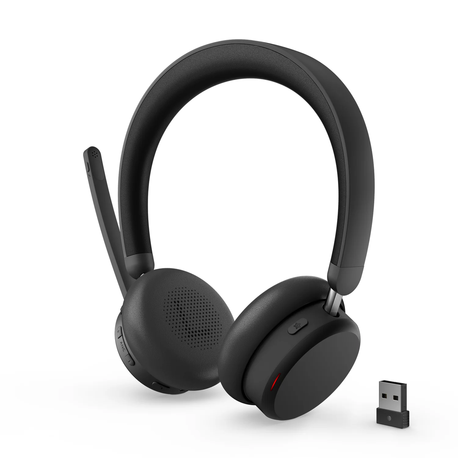 Auriculares Bluetooth Lenovo 6550 ANC USB-C Teams Pretos - Imagem 3