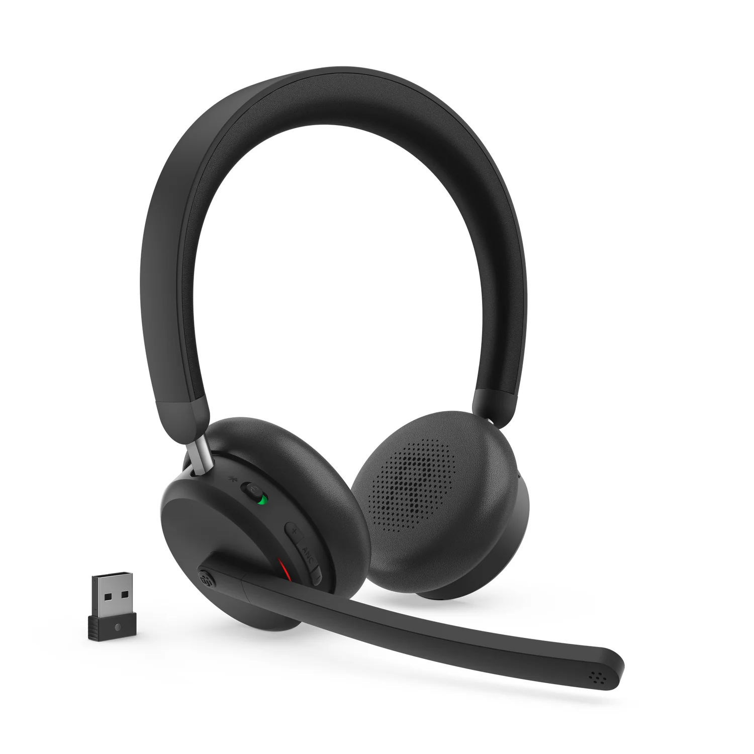 Auriculares Bluetooth Lenovo 6550 ANC USB-C Teams Pretos - Imagem 4