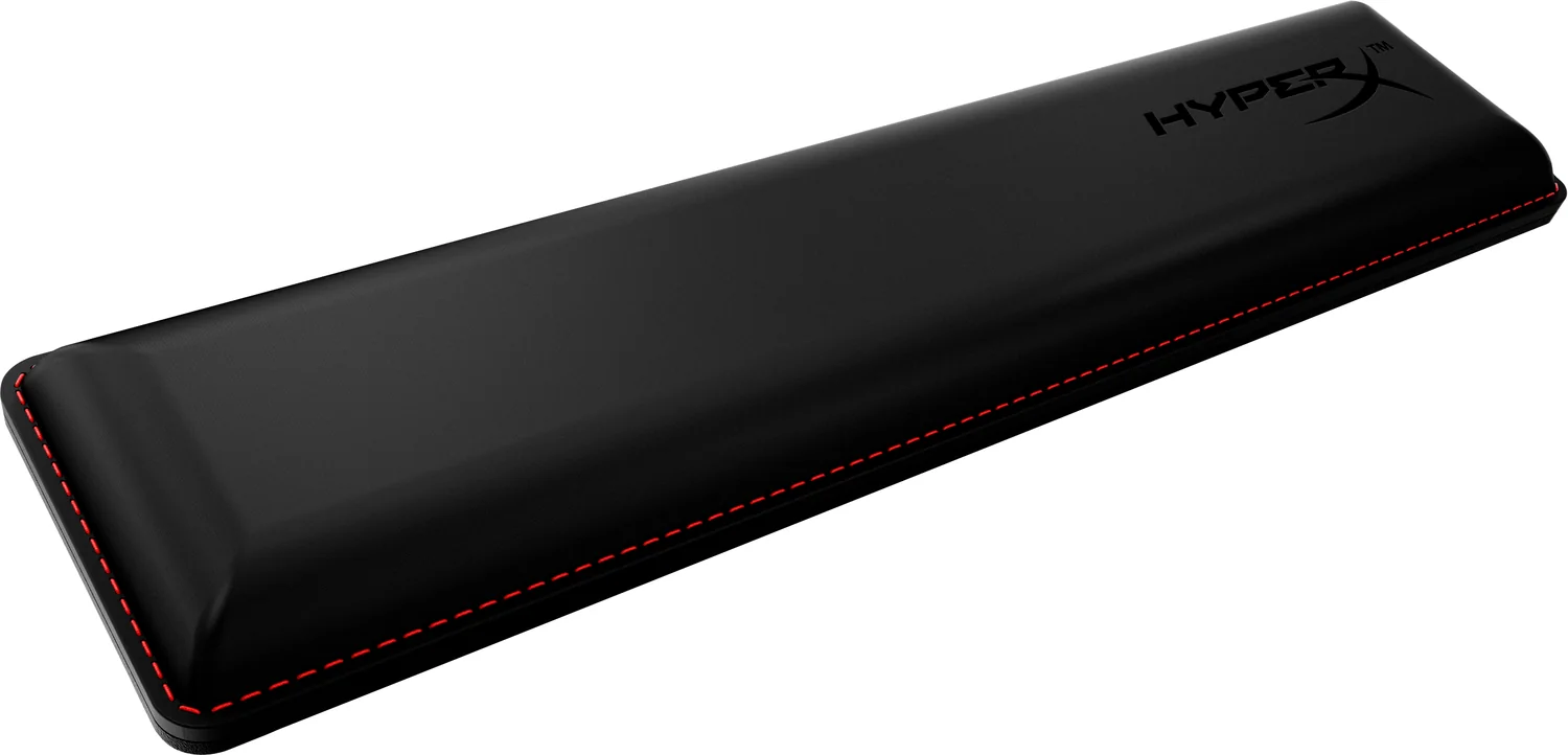 Apoio de Pulsos HyperX para Teclado Tenkeyless em Gel e Borracha Preto - Imagem 2