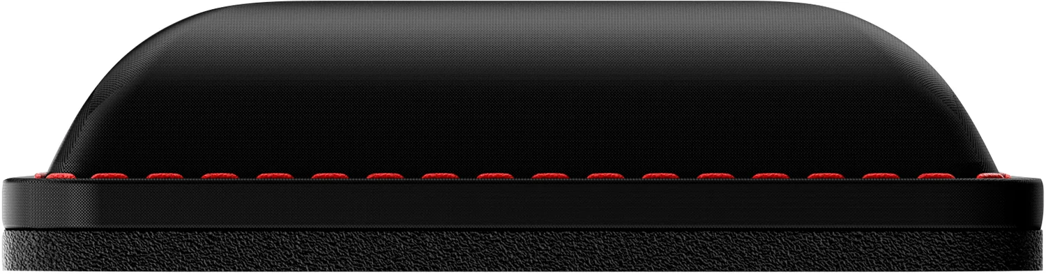 Apoio de Pulsos HyperX para Teclado Tenkeyless em Gel e Borracha Preto - Imagem 3