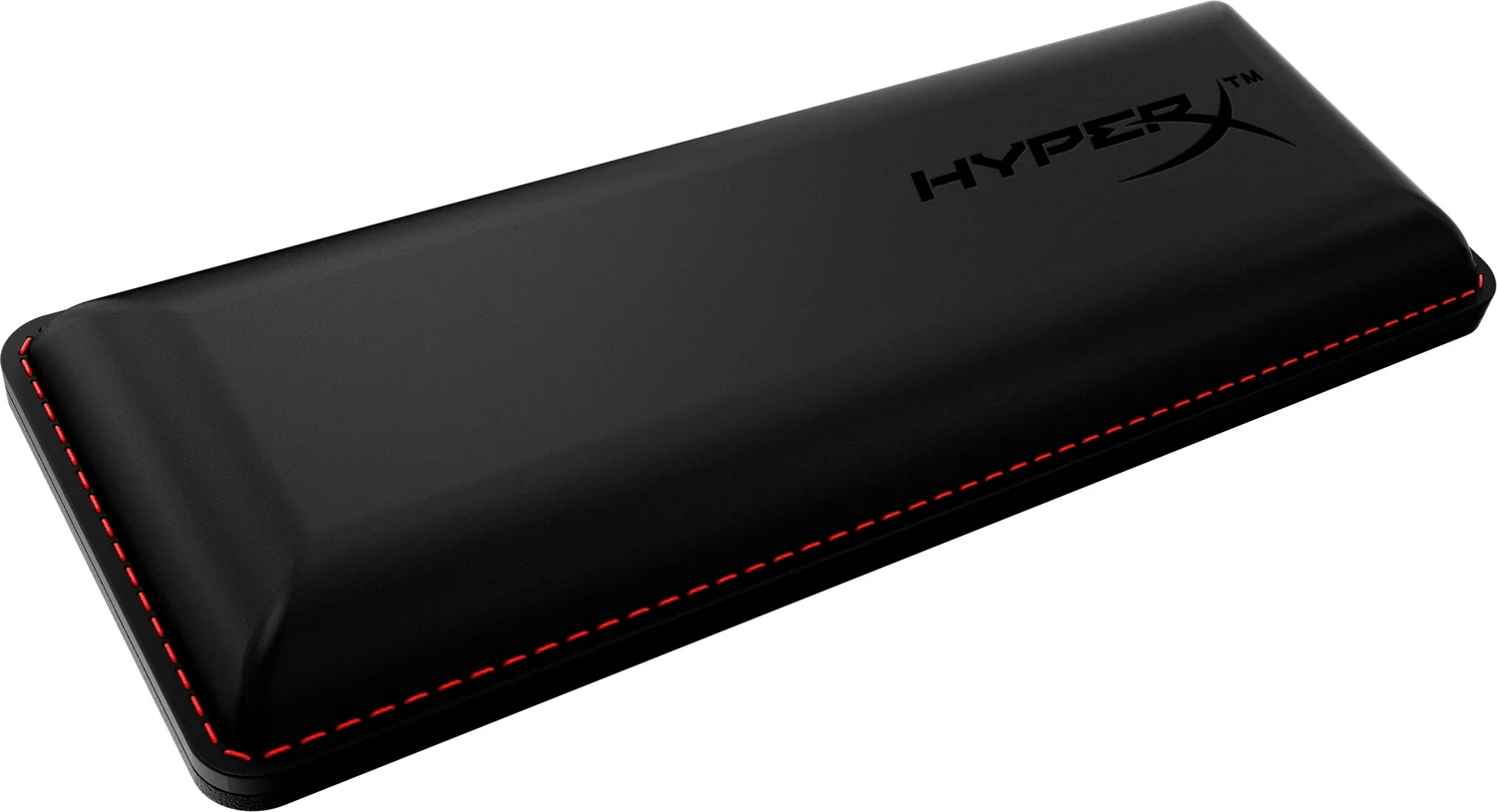 Descanso de pulso para rato HyperX em gel e borracha preto - Imagem 1