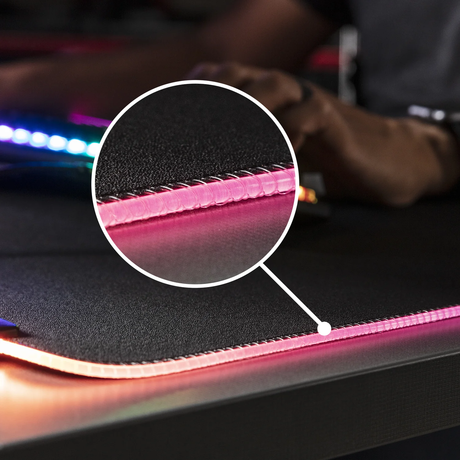 Tapete de Rato Gaming HyperX Pulsefire Mat Pano Tamanho 2XL Preto - Imagem 4