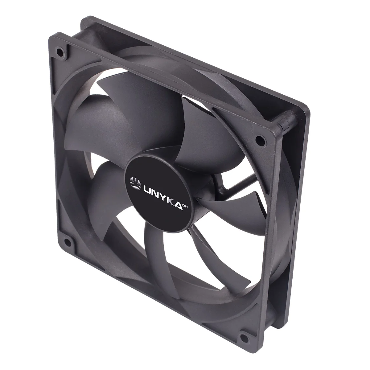 Ventoínha UNYKAch 120mm com Controlo de Temperatura Conetor P4 Preto - Imagem 3