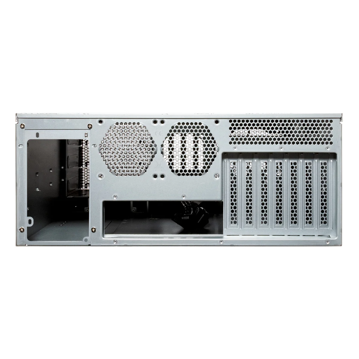 Caixa Rack servidor UNYKAch UK-4329 19" 4U USB-C Preto/Prateado - Imagem 4