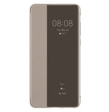 Capa Huawei P40 Pro Smart Flip View Original em Caqui