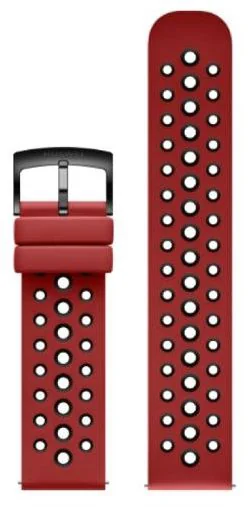 Bracelete Fluoroelastómero Huawei para Smartwatch - Vermelho e Preto
