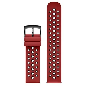 Bracelete Fluoroelastómero Huawei para Smartwatch - Vermelho e Preto - Imagem 2