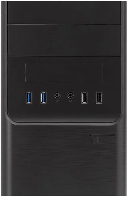 Caixa PC Micro ATX UNYKAch Dark Shadow Black 300W 2x USB 3.0 2x USB 2.0 - Imagem 2