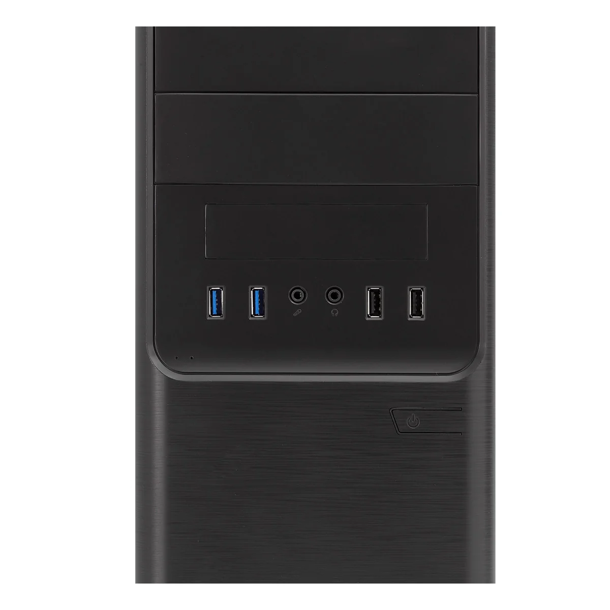 Caixa PC UNYKAch Dark Shadow Micro ATX Tower Preta 500W - Imagem 2