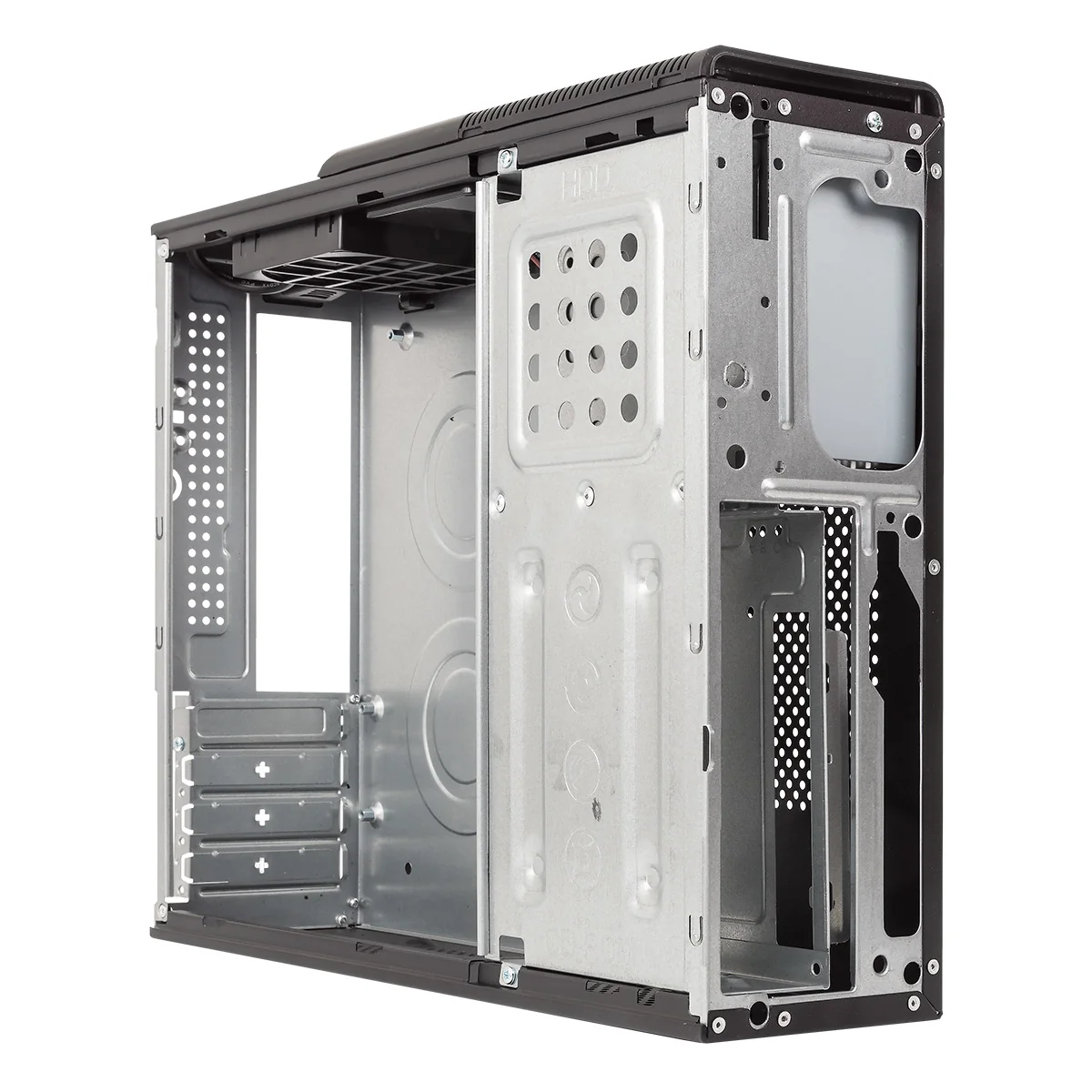 Caixa para PC UNYKAch UK-2010 Slim Micro-ATX com Fonte 300W 85% Eficiência USB 3.0 Preto - Imagem 5