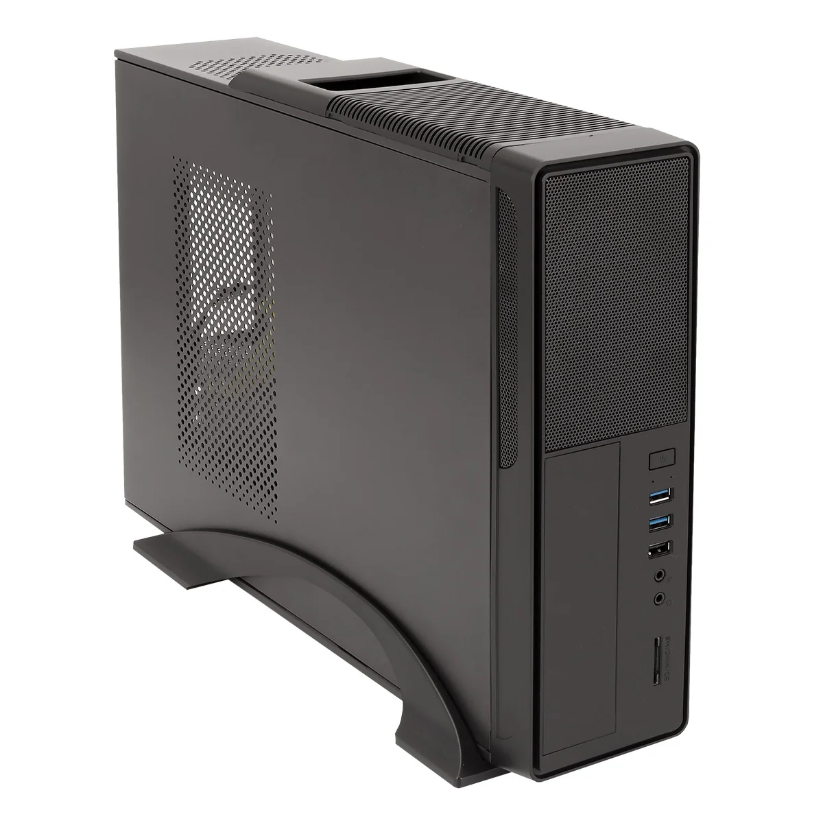 Caixa para PC UNYKAch UK-2010 Slim Micro-ATX com Fonte 300W 85% Eficiência USB 3.0 Preto - Imagem 8
