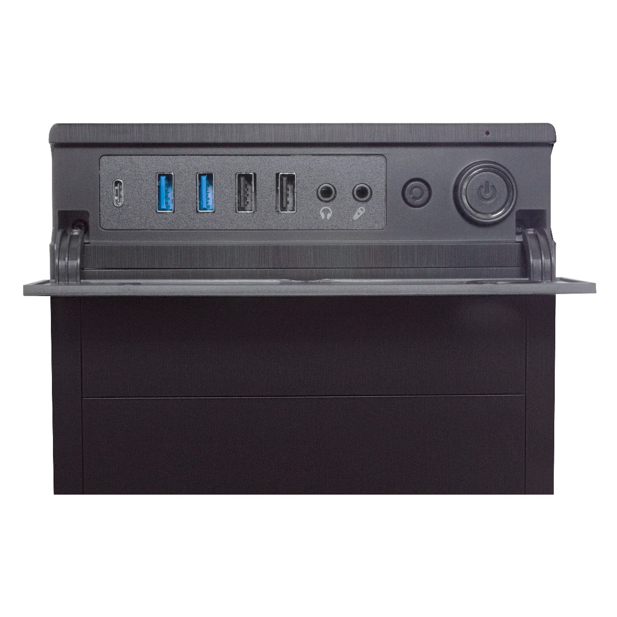 Caixa PC Mini Tower UNYKAch Caviar 6K PRO EVO Micro ATX USB 3.1 Type-C sem Fonte - Imagem 5