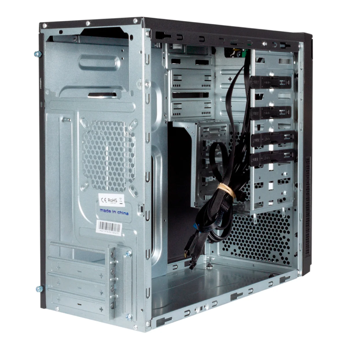 Caixa PC Mini Tower UNYKAch Caviar 6K PRO EVO Micro ATX USB 3.1 Type-C sem Fonte - Imagem 7