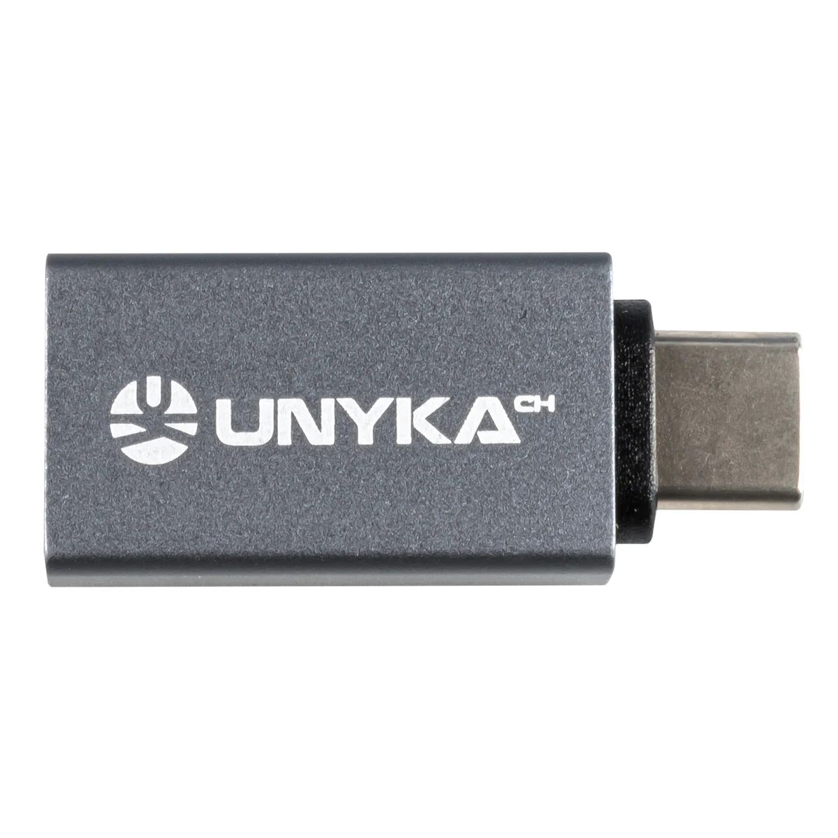 Adaptador UNYKAch USB-C para USB 3.0 5 Gbit/s Alumínio Cinzento - Imagem 3