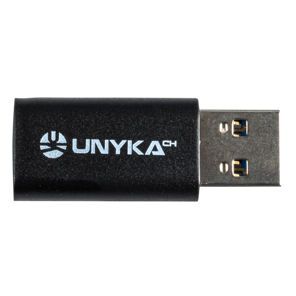 Adaptador USB-C para USB 3.0 UNYKAch Preto Plug and Play 5 Gbit/s - Imagem 3