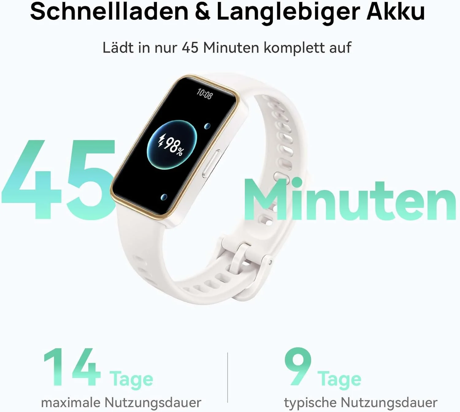 Pulseira Inteligente Huawei Band 9 Preta Ecrã AMOLED Monitorização Saúde - Imagem 5
