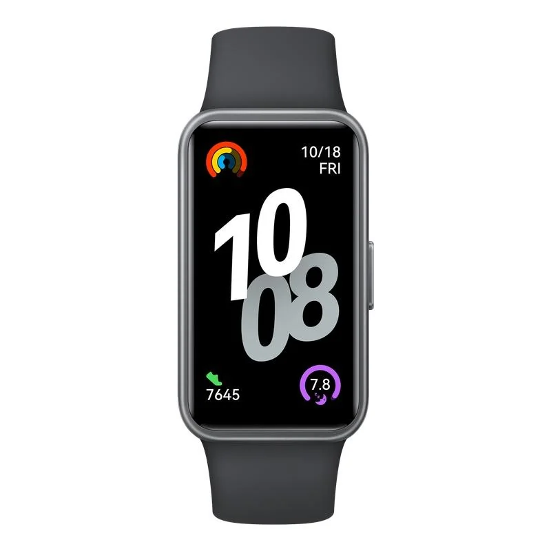 Pulseira de Atividade Huawei Band 10 Preta Monitorização Saúde SpO2 AMOLED - Imagem 1