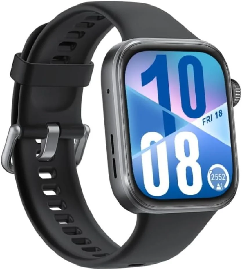 Smartwatch Huawei Watch Fit 4 Preto Design Slim GPS SpO2 Ecrã AMOLED - Imagem 3