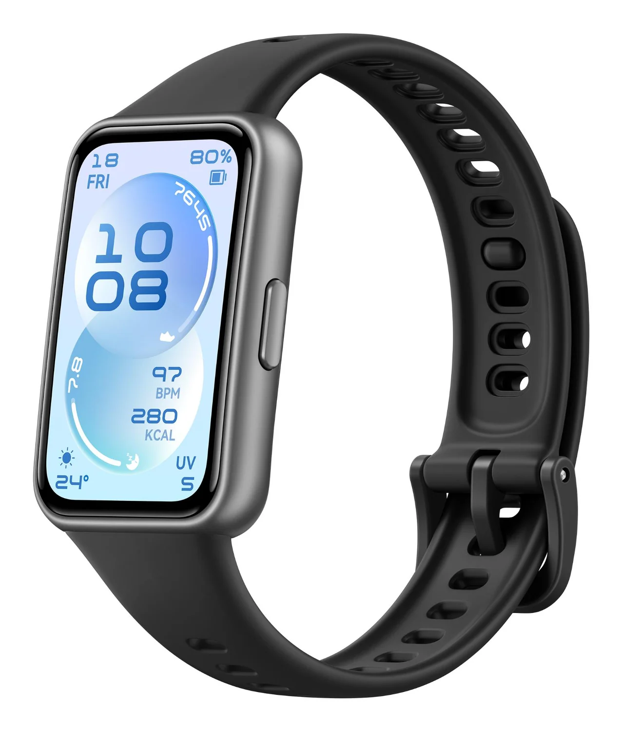 Smartband Huawei Band 11 AMOLED 1.62" Preto 5ATM Bluetooth 6.0 14 Dias
