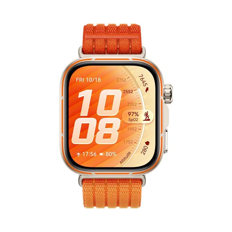 Smartwatch Huawei Watch FIT5 Pro AMOLED 1.92" Safira 5ATM Laranja