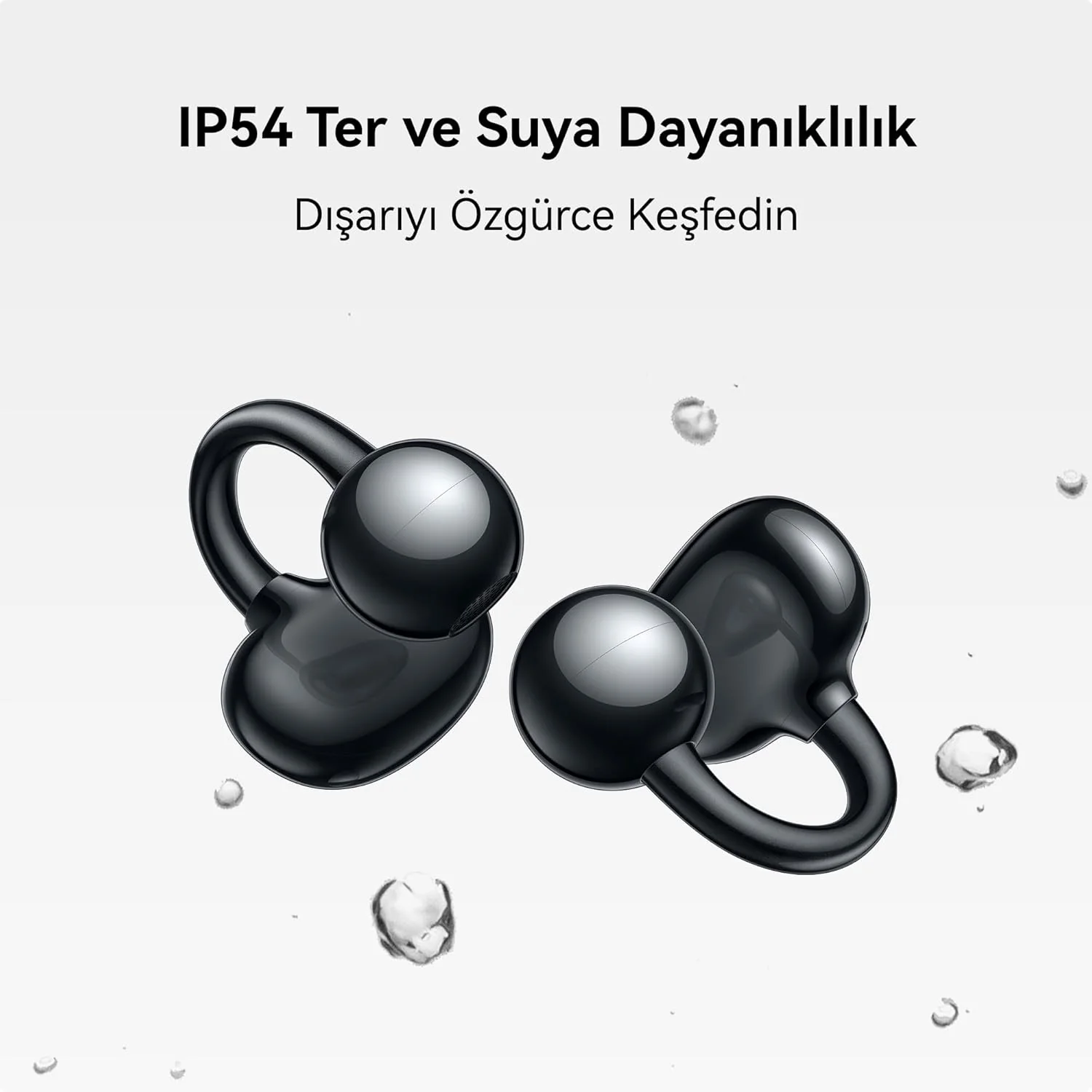 Auriculares Bluetooth Huawei FreeClip - Preto - Imagem 8