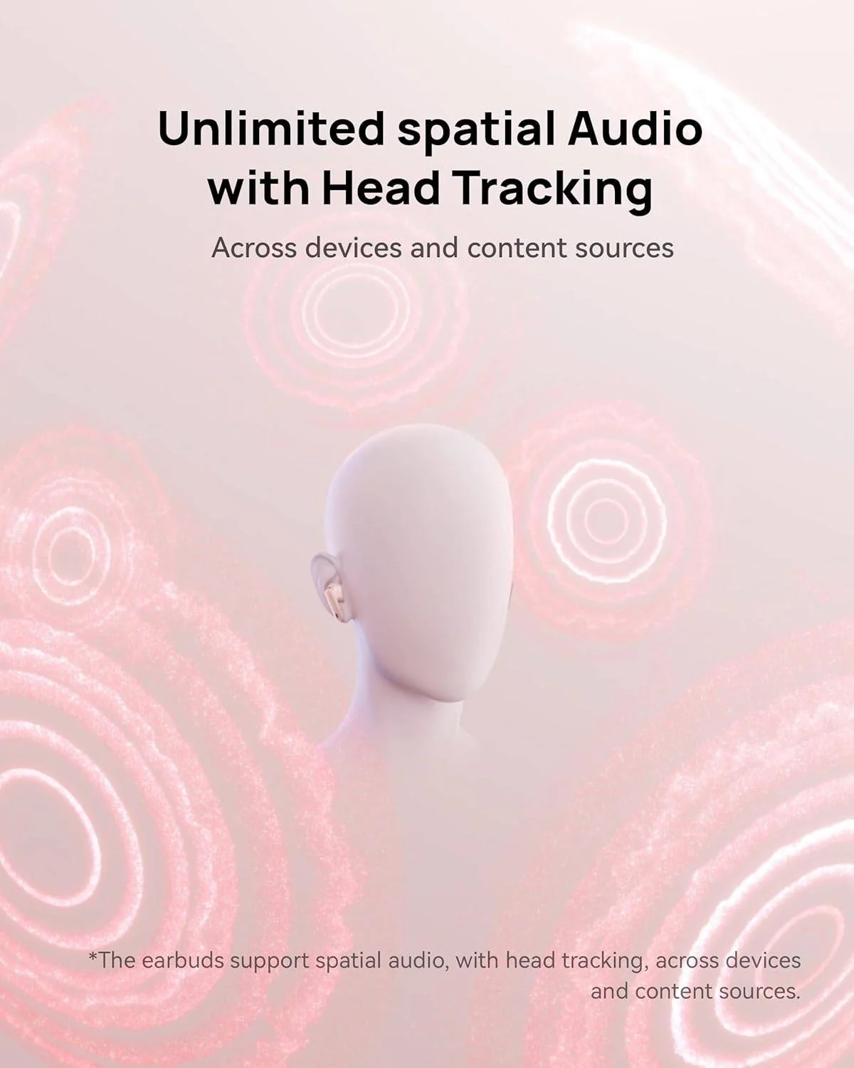 Auriculares Bluetooth Huawei FreeBuds 7i true wireless cancelamento de ruído branco - Imagem 3