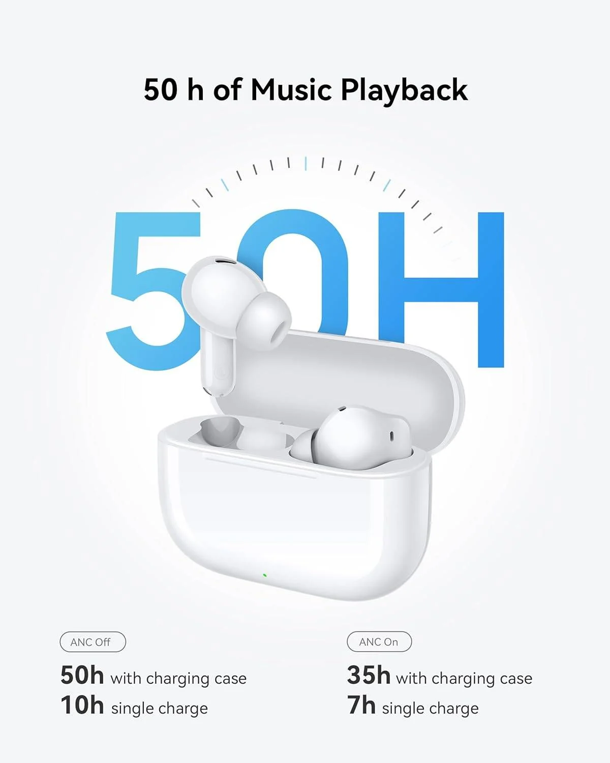 Auriculares Bluetooth HUAWEI FreeBuds SE 4 ANC com Cancelamento de Ruído - Preto - Imagem 2