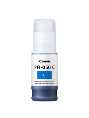 Tinteiro Canon PFI-050 Ciano 70 ml Original para imagePROGRAF TC-20 - Imagem 1