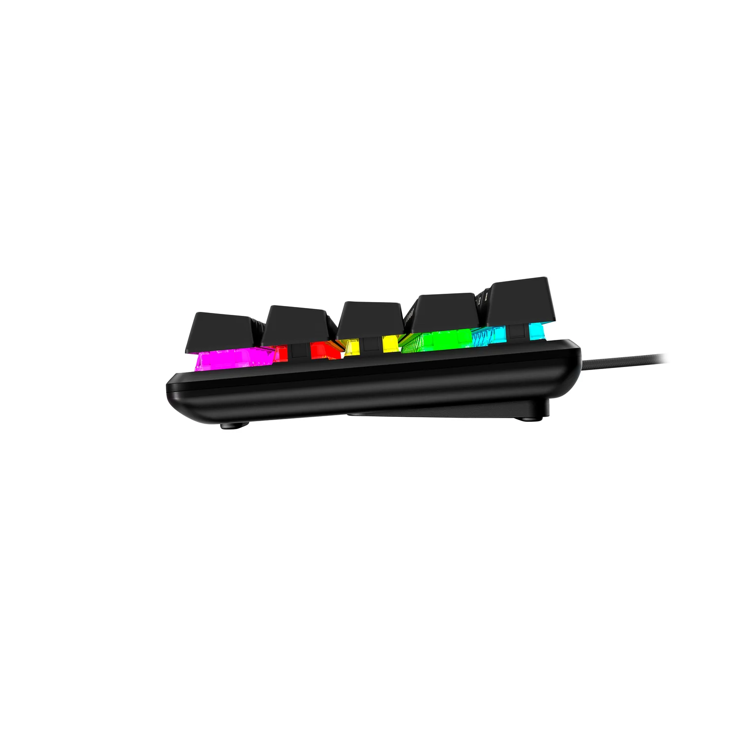 Teclado Gaming HyperX Alloy Origins 60 Switch Aqua RGB Preto - Imagem 8
