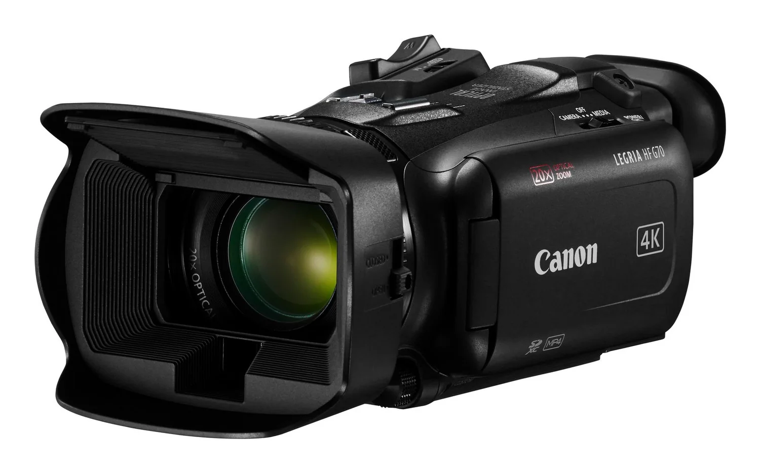 Câmara de Vídeo Canon LEGRIA HF G70 4K UHD Zoom 20x Ecrã Tátil 3.5"