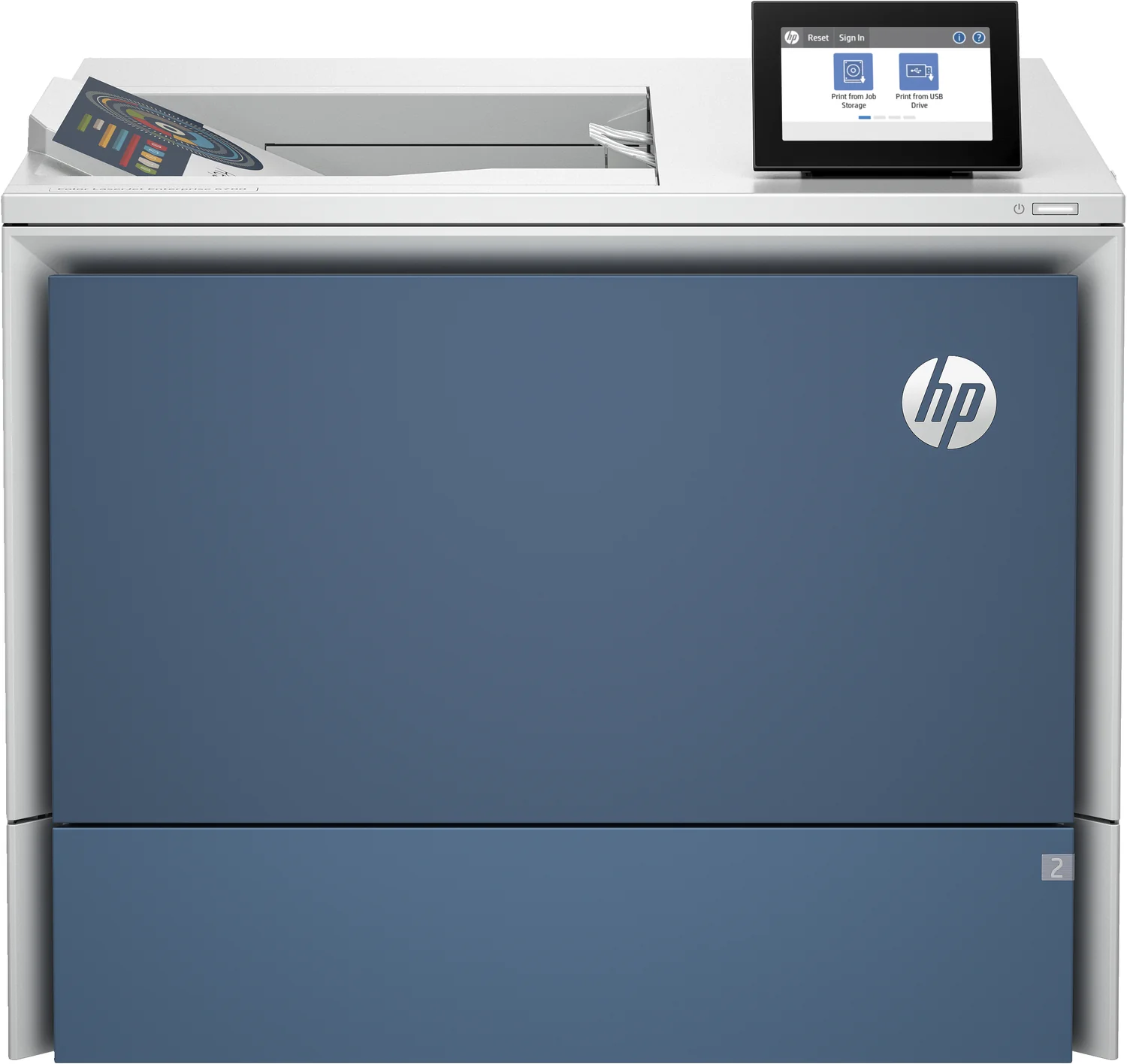 Impressora Laser a Cores HP LaserJet Enterprise 6701dn A4 Duplex - 61 ppm - Imagem 2