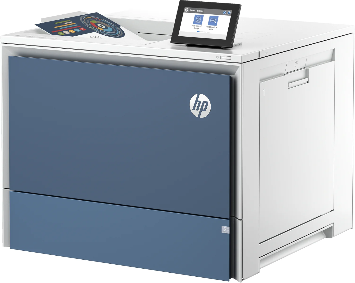 Impressora Laser a Cores HP LaserJet Enterprise 6701dn A4 Duplex - 61 ppm - Imagem 4