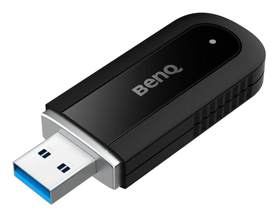 Dongle Wi-Fi 6 e Bluetooth 5.2 BenQ WD02AT USB 3.0 Dual Band para Monitores Interativos - Imagem 2