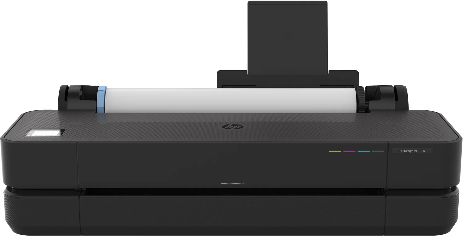 Impressora Plotter HP DesignJet T250 24" Cor 2400x1200 DPI Wi-Fi AirPrint Edição 2025