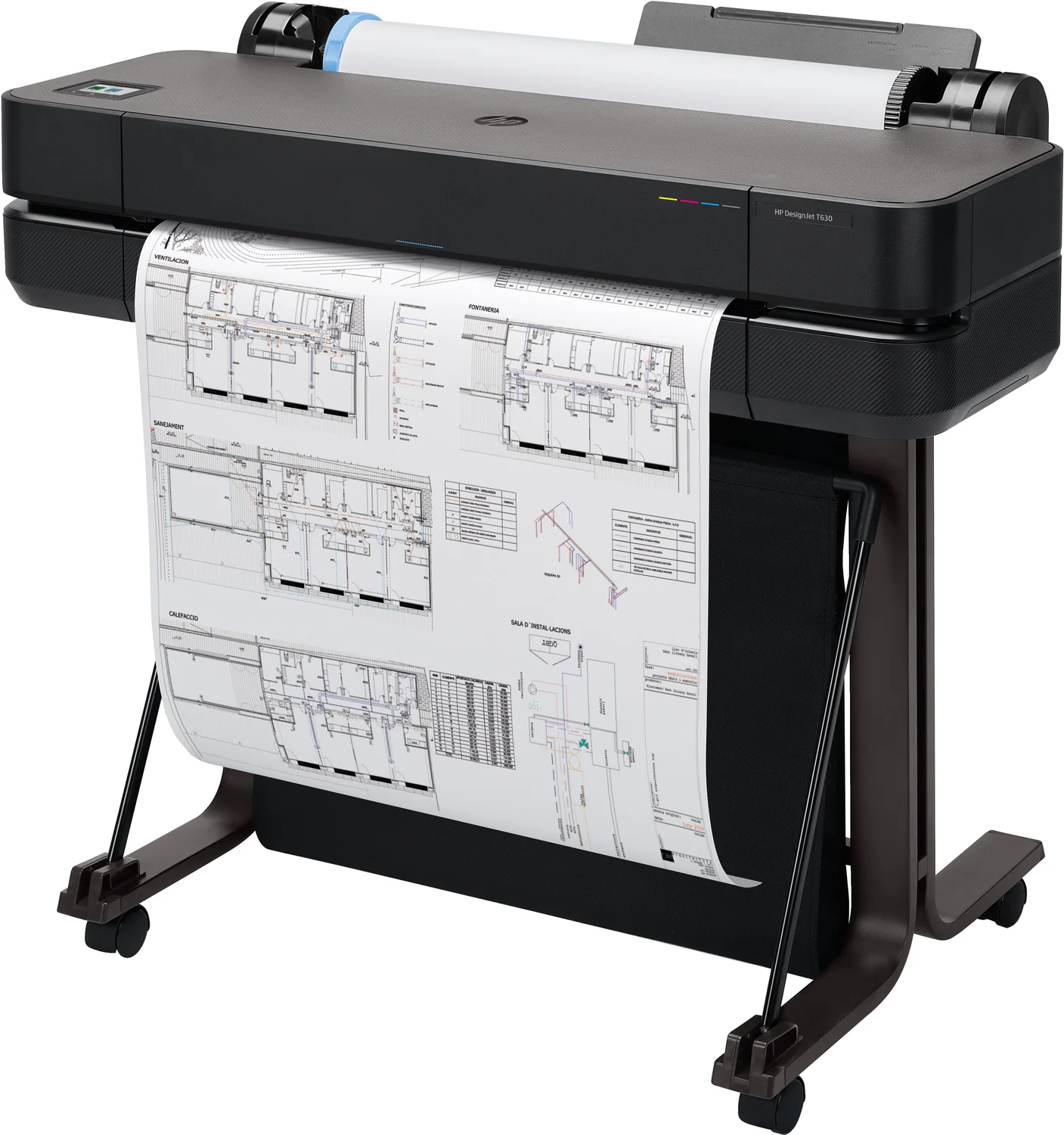 Plotter HP DesignJet T630 24'' Wi-Fi 2400x1200 DPI Edição 2025 - Imagem 2